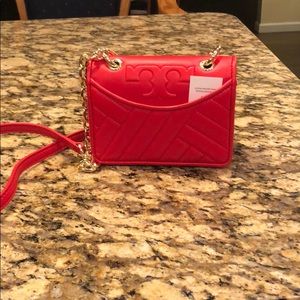 Alexa Micro Mini Shoulder Bag Brilliant Red